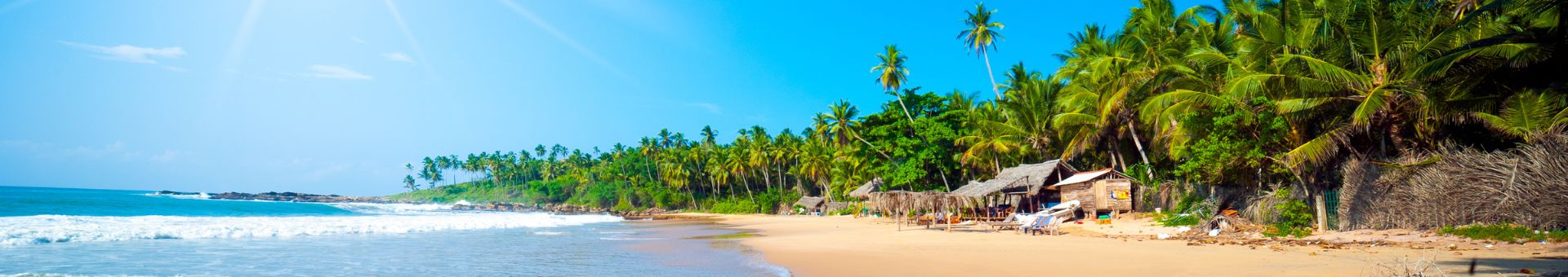 Strand auf Sri Lanka