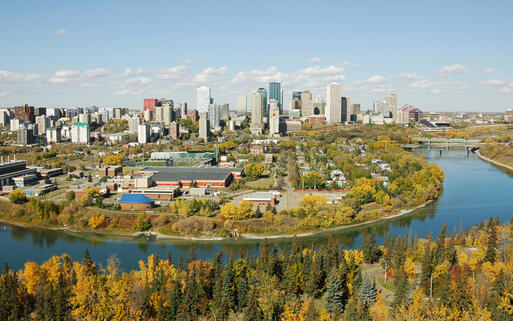 Blick auf das Zentrum von Edmonton © 2009fotofriends / Shutterstock.com