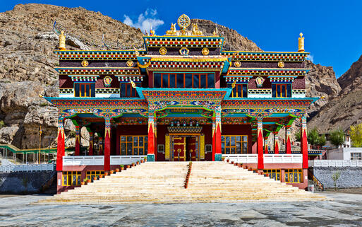 Buddistisches Kloster in Himachal Pradesh, Indien © f9photos  / Shutterstock.com