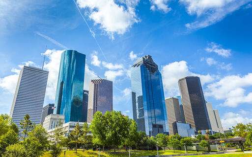 Die Skyline von Houston, Texas, USA © Jorg Hackemann / Shutterstock.com