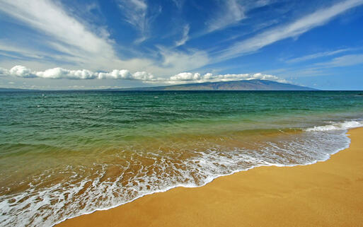 Der Strand Polihua Beach auf der Hawaii Insel Lanai, USA © Joe West / Shutterstock.com