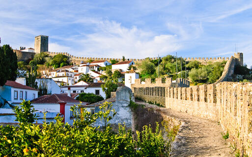 Mittelalterliche Stadt Obidos © David Ionut / Shutterstock.com
