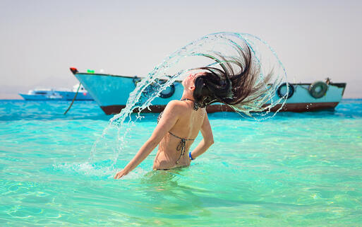 Wie es sich gehört! Wasserspaß im Urlaub! © Patryk Kosmider