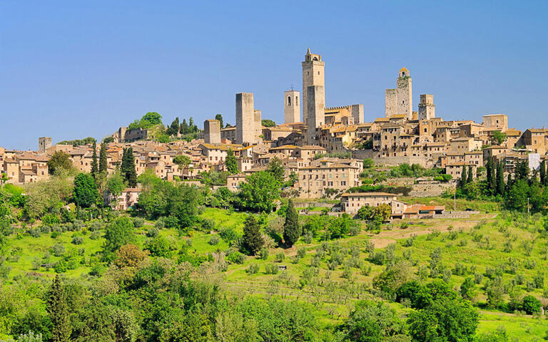 Die Türme der Stadt San Gimignano © LianeM / Shutterstock.com