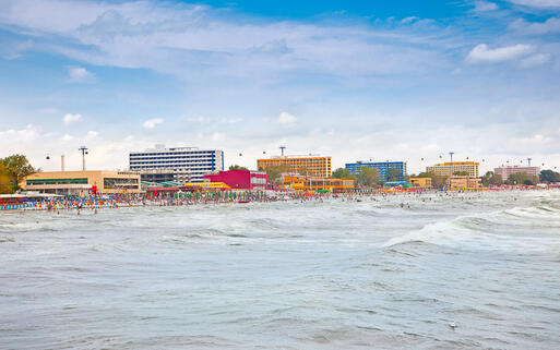Strandabschnitt von Mamaia © Aleksandar Todorovic / shutterstock.com