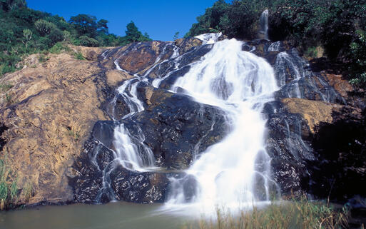 Phophonyane Wasserfälle im Süden des Landes © Leksele / Shutterstock.com