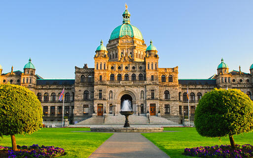 Parlament in Victoria, British Columbia © BGSmith / Shutterstock.com