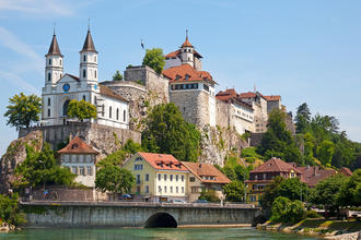 Die Festung Aarburg in der gleichnamigen Stadt © Fedor Selivanov / Shutterstock.com