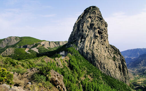 Die Felsformation Los Roques auf La Gomera © Karol Kozlowski / Shutterstock.com