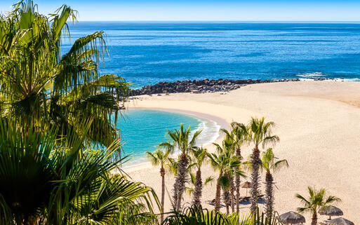 Traumhafter Strand in Carbo San Lucas, Pazifikküste, Mexiko © Ruth Peterkin / Shutterstock.com