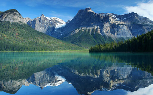 Emerald See im Yoho Nationalpark in den Rocky Mountains, British Columbia © Jiri Slama / Shutterstock.com