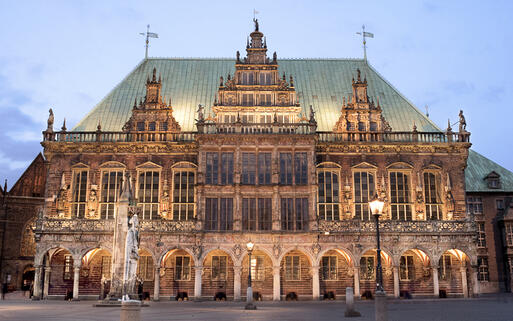 Das Rathaus von Bremen © MicheleBoiero / Shutterstock.com