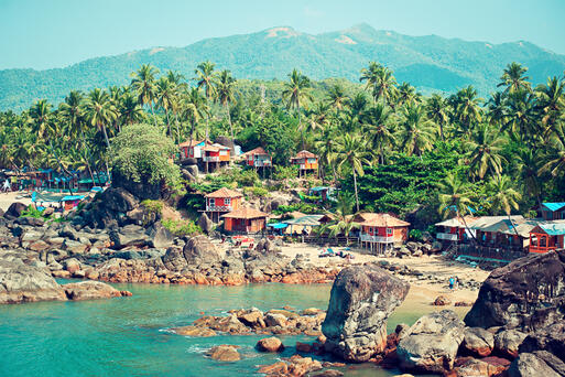 Palolem Beach in Goa, Indien © Eduard Derule / Shutterstock.com