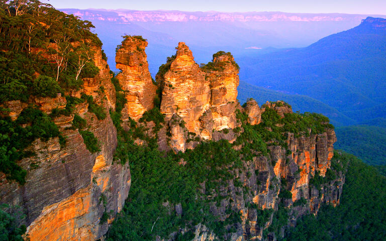 Der Blue Mountains National Park in New South Wales © col / shutterstock.com