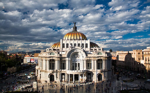 Nationalmuseum der Kunst in Mexiko Stadt © SoloHielo / Shutterstock.com