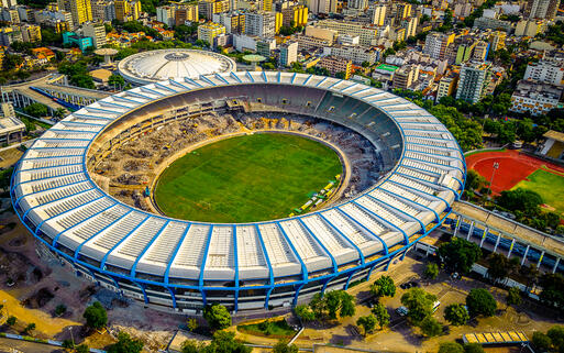 Das Maracana Stadion in Rio de Janeiro, Brasilien © Celso Diniz / Shutterstock.com