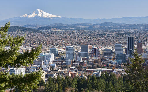 Blick über Portland © Josemaria Toscano / Shutterstock.com