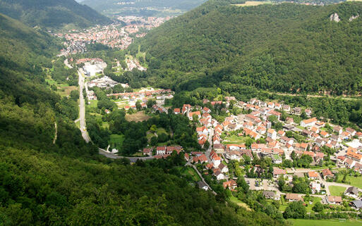 Blick über Holzefingen und Unterhau im Schwarzwald © InavanHateren / shutterstock.com