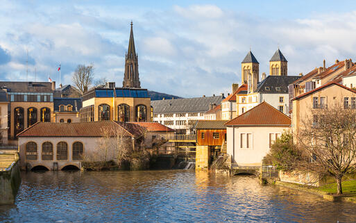 Blick auf Metz an der Lorraine © topora / shutterstock.com