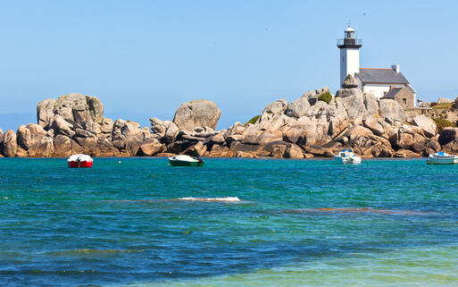 Leuchtturm Point de Pontusval © topora / Shutterstock.com