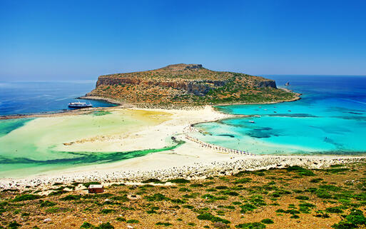 © leoks / Shutterstock.com Die Bucht von Balos in Gramvousa © leoks / Shutterstock.com