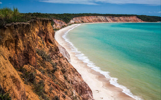 Der Gunga Beach Strand in Maceio, Alagoas, Brasilien © Luciano Queiroz / Shutterstock.com