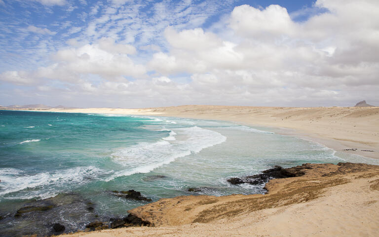 Die schöne Küste von Boa Vista auf Kap Verde, Afrika © Sabino Parente / shutterstock.com