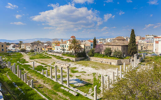 Die antike Agora, mitten in Athen © Anastasios71  / Shutterstock.com