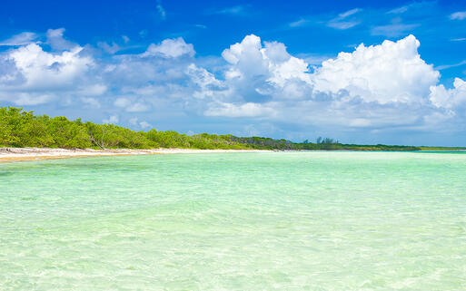 Trürkisblaues Meer auf Cayo Coco © Kamira / Shuttertock.com