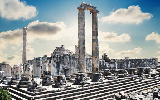 Der Apollon-Tempel in Didyma © Waj / Shutterstock.com