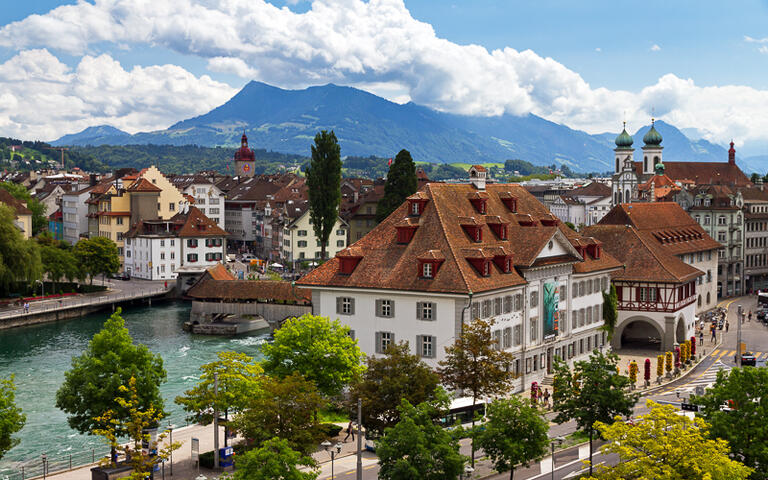 Blick über die Altstadt von Luzern, Schweiz © Dennis van de Water / Shutterstock.com