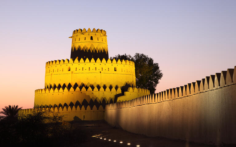 Das Al Jahili Fort in Al Ain © Philip Lange  / Shutterstock.com